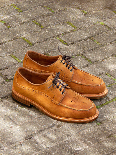 Bright Shoemakers, Moc Derby, Camel Rough-Out